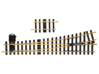 G - Levá výhybka R5 15° / LGB 18150