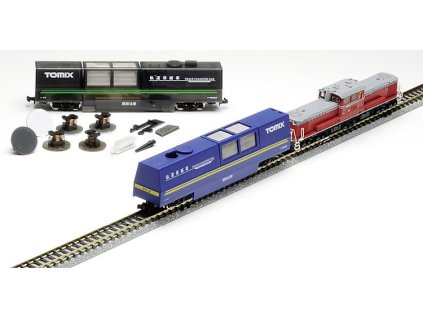 N - vysávací a brousící vůz TOMIX, analog / TOMYTEC - FALLER 976425