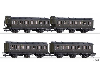 426276 1 tt set osobnich vozu drg ep ii tillig 01815