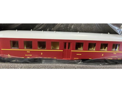 TT - osobní vůz "Altenberg" 3. třídy ČSD, ep. III / Saxonia 120014