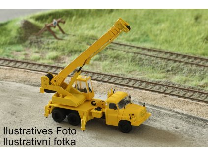 H0 - Tatra 148 AD-20 jeřáb ČKD kit + obtisky na 4 verze / Igra model 66814000