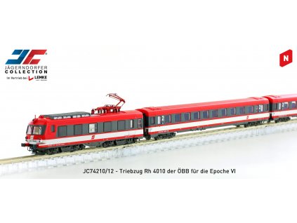 N - DCC/SOUND elektrická jednotka 4010.024 / Jägerndorfer JC74212