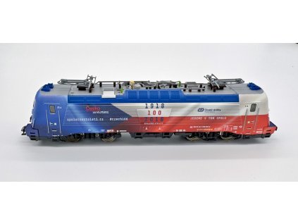 H0 - DCC/ZVUK el. lokomotiva 380 004-2 ČD, výroční 100 let / TRIX 22454