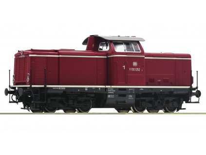 435530 h0 dcc zvuk dieselova lokomotiva v100 db cervena roco 70980