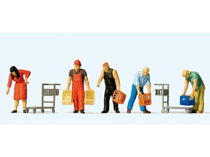 H0 - V obchodě s nápoji / Preiser 10656