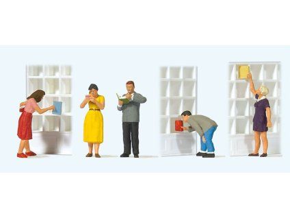 H0 - V knihkupectví / Preiser 10675