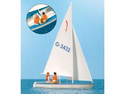 H0 - Plachetnice,2 figurky / Preiser 10676