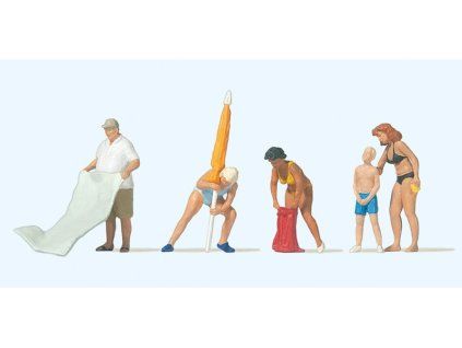 H0 - Příprava na opalování / Preiser 10694