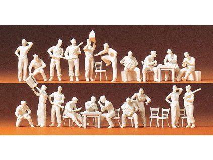 H0 - Tankový vojáci / Preiser 16500