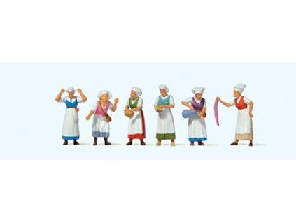 H0 - Středověký trh I. / Preiser 24760