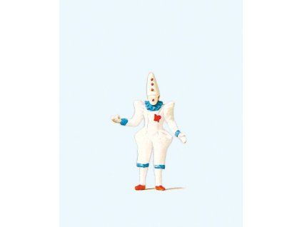 H0 - Bílý klaun / Preiser 29038