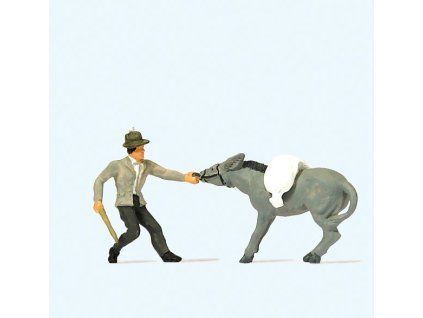 H0 - Tvrdohlavý osel / Preiser 29087