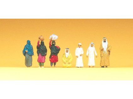 1:100 -Arabové 7 figurek  / Preiser 74004