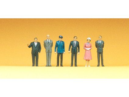 1:100 - Kolemjdoucí 6 figurek  / Preiser 74005