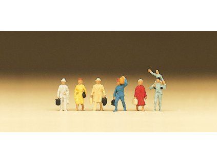 N - Cestovatel  6 figurek / Preiser 79020