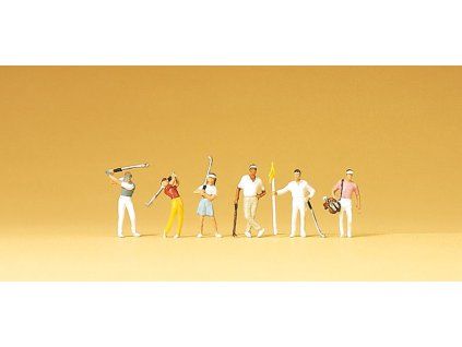 N - Hráč golfu 6 figurek / Preiser 79072