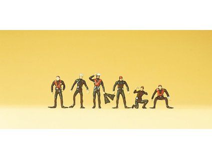 N - Potápěči 6 figurek / Preiser 79088