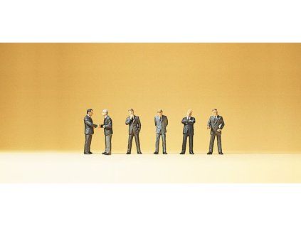 N - Obchodníci 6 figurek / Preiser 79113
