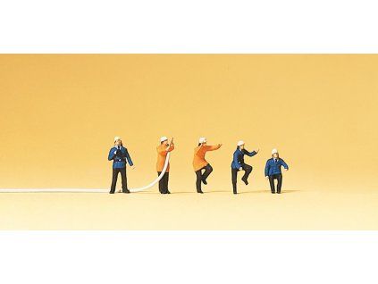 N -Hasiči 5 figurek / Preiser 79115