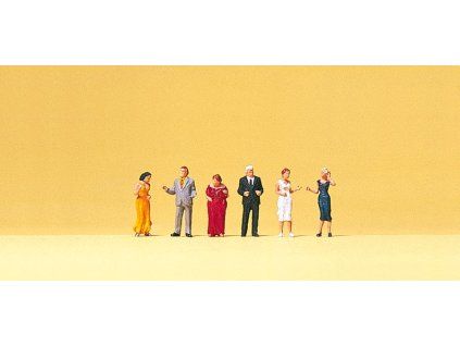 N - Hosté 6 figurek / Preiser 79178