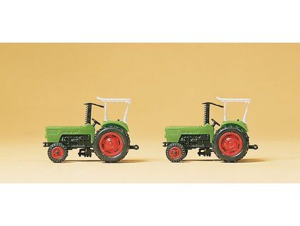 N -  traktor Deutz D 6206 - 2 ks / Preiser 79506