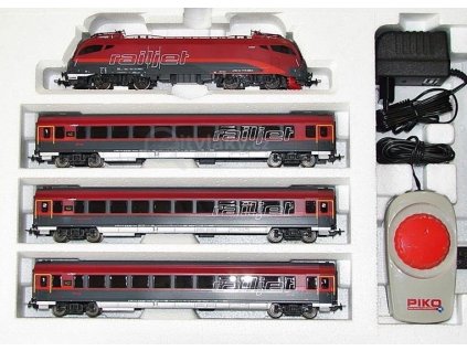 366913 archiv h0 startset railjet jednotka taurus obb piko 57172