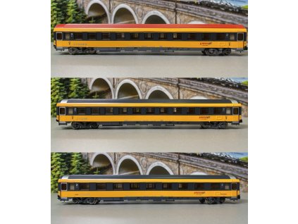 N - set tří rychlíkových vozů REGIOJET / Fleischmann 881902