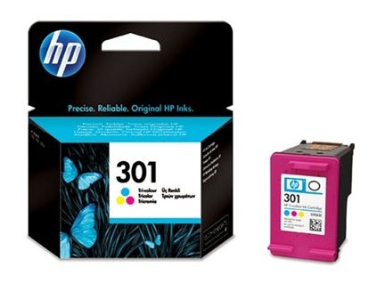 Cartridge HP 301 tříbarevná inkoustová kazeta, CH562EE / HP 34313242