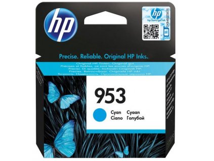 Cartridge HP 953 azurová inkoustová kazeta, F6U12AE / HP 34313291