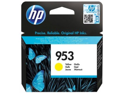 Cartridge HP 953 žlutá inkoustová kazeta, F6U14AE / HP 34313293