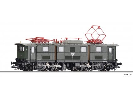 TT - elektrická lokomotiva E77 DR, Ep. III -nová forma- / TILLIG 96400