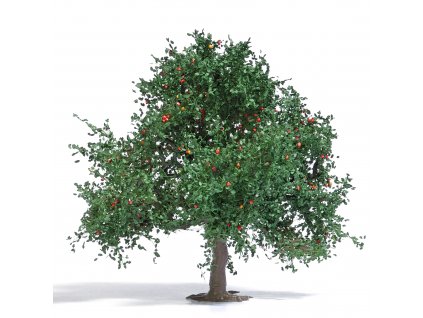 469046 h0 jablon s jablky 75 mm busch 3652