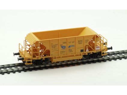 H0 - výsypný vůz Faccpp, žlutý, OKD Doprava, ep. VI  / Albert-Modell 683014