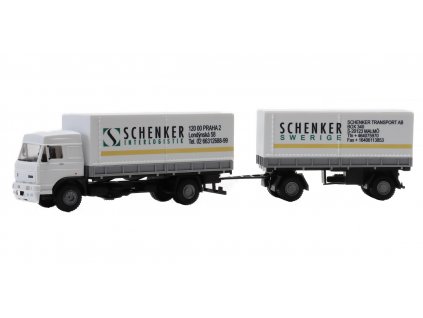 H0 - Liaz Maxi Schenker Logistik, sestavený model / IGRA MODEL 66618020