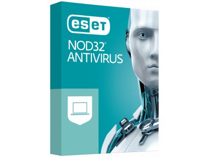 ESET NOD32 Antivirus 3d box regular RGB