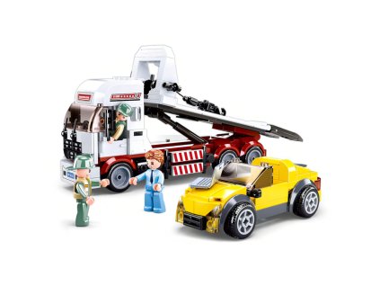 stavebnice Sluban Town M38-B0879 Odtahovka se sklápěcí korbou