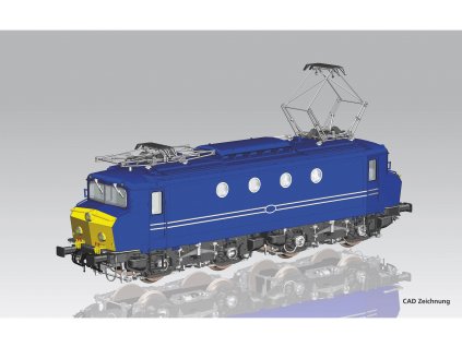 H0 - DCC/ZVUK elektrická lokomotiva Rh 1100 NS IV/ PIKO 51916