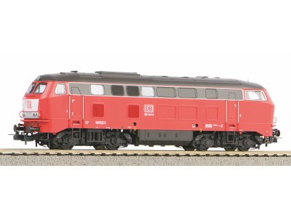 H0 - DCC/ZVUK dieselová lokomotiva BR 216 Latz DB V + PluX22 / PIKO 52413