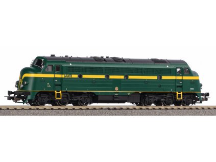 H0 - DCC/ZVUK dieselová lokomotiva Rh 202 SNCB IV + PluX22 / PIKO 52488