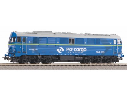 H0 - DCC/ZVUK Dieselová lokomotiva SU46 PKP Cargo VI + PluX22 / PIKO 52869