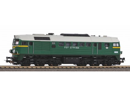 H0 - dieselová lokomotiva ST44 PKP IV + DSS PluX22 / PIKO 52909