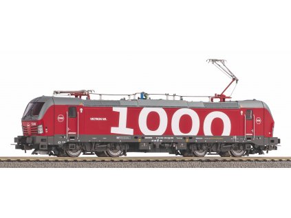 H0 - DCC/ZVUK elektrická lokomotiva 1000. Vectron DSB Ep.VI/ PIKO 59737
