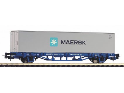 H0 - kontejnerový vůz 1x40' Container Maersk PKP Cargo VI / PIKO 97162