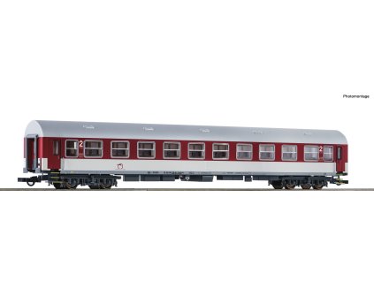 H0 - rychlíkový vagon YB/70 2. ZSSK Slovensko / ROCO 74782