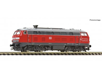 478602 n dcc zvuk16 diesel lokomotiva 218 131 db svetle cervena fleischmann 724302