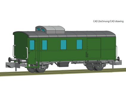 N - zavazadlový vůz Pwgs ÖBB / Fleischmann 830157