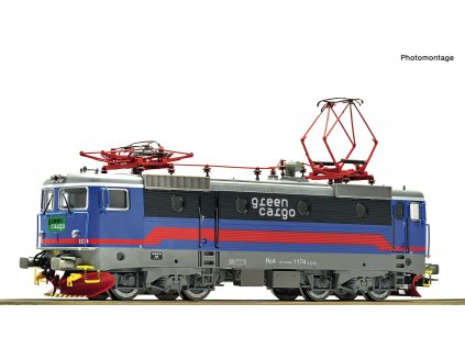 479181 h0 elektricka lokomotiva rc4 green cargo roco 70457