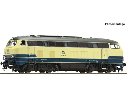 H0 - DCC/ZVUK dieselová lokomotiva BR 215 / ROCO 70761