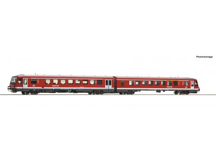 H0 - dieselová jednotka BR628.4 / ROCO 72078