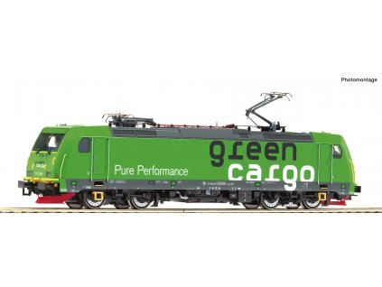 H0 - DCC/ZVUK elektrická lokomotiva BR 185.2 Green / ROCO 73179